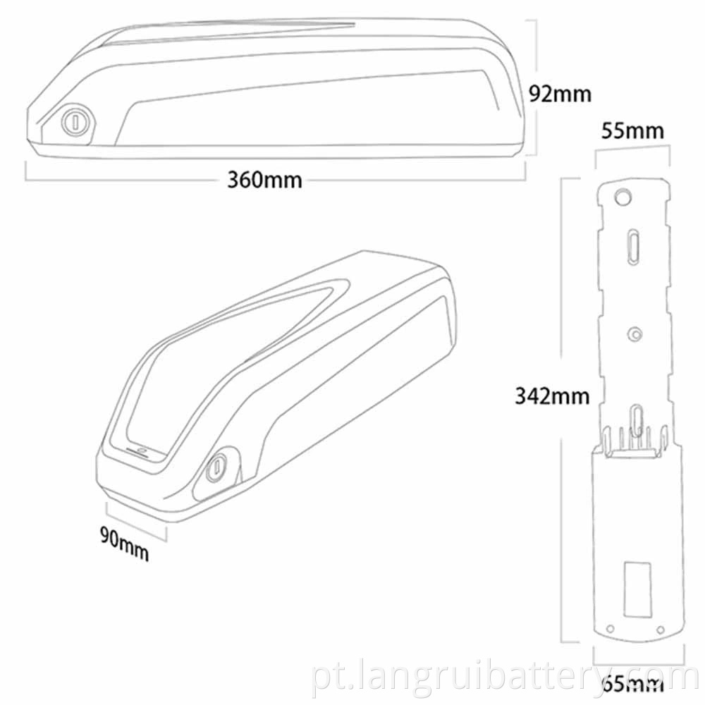 New 36V 10ah Lithium Battery Pack